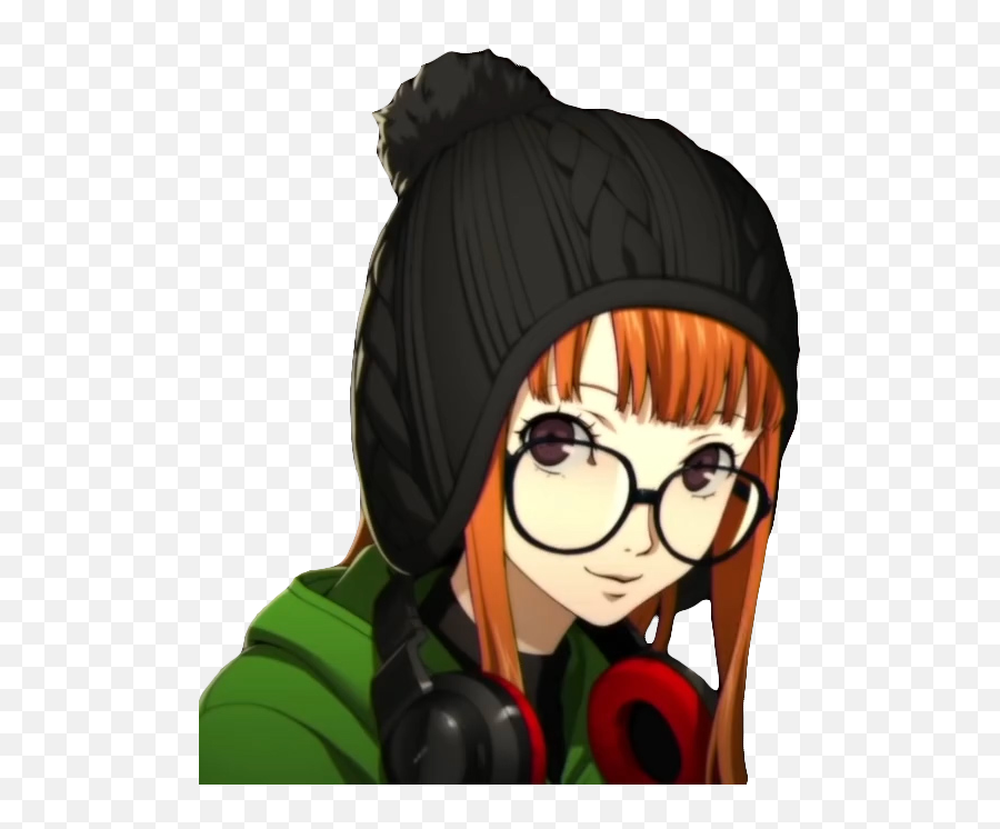 And Now Beanie Futaba I Know The Pom Part Of - Futaba Beanie Png,Beanie Transparent