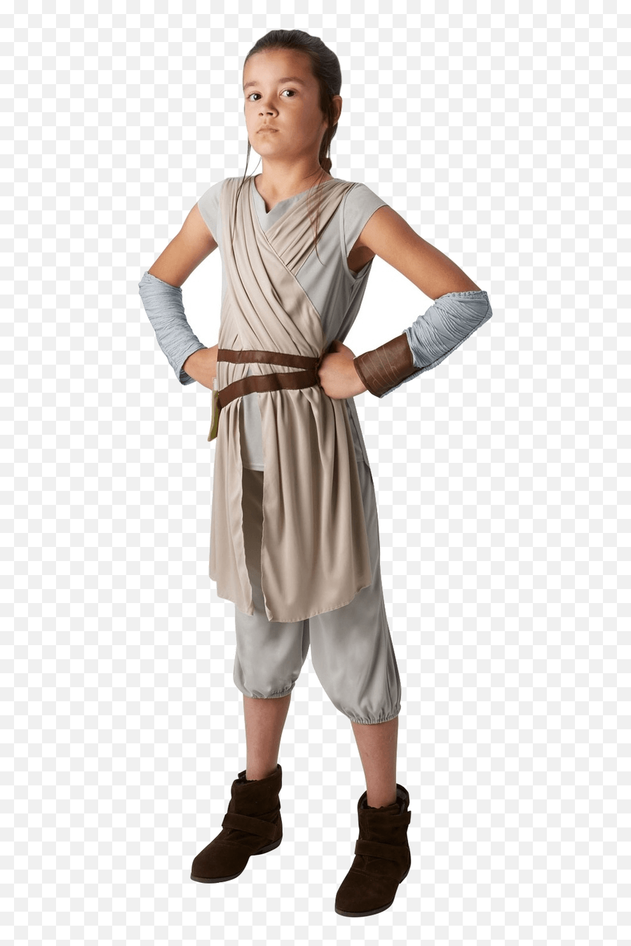 Star Wars Child Rey Deluxe Age 9 Costume - Princess Rey Star Wars Png,Rey Star Wars Png