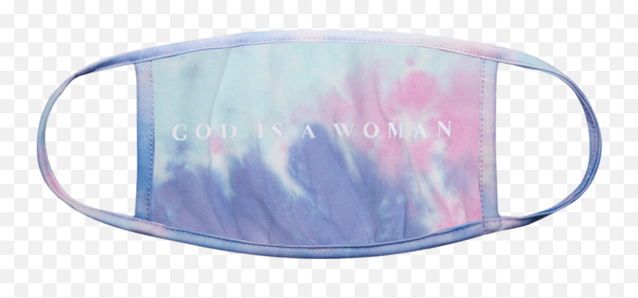 God Is A Woman Tie Dye Mask Ariana Grande Released Her - Masque Ariana Grande Merch Png,Tie Dye Png