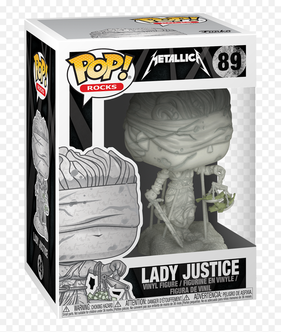 Lady Justice - Metallica Metallica Lady Justice Funko Pop Png,Lady Justice Png