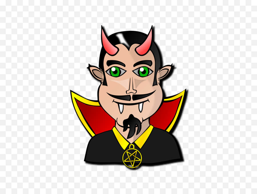 People Faces Face Cartoon Devil Horns Fangs - Public Vampire With Horns Png,Devil Horns Png
