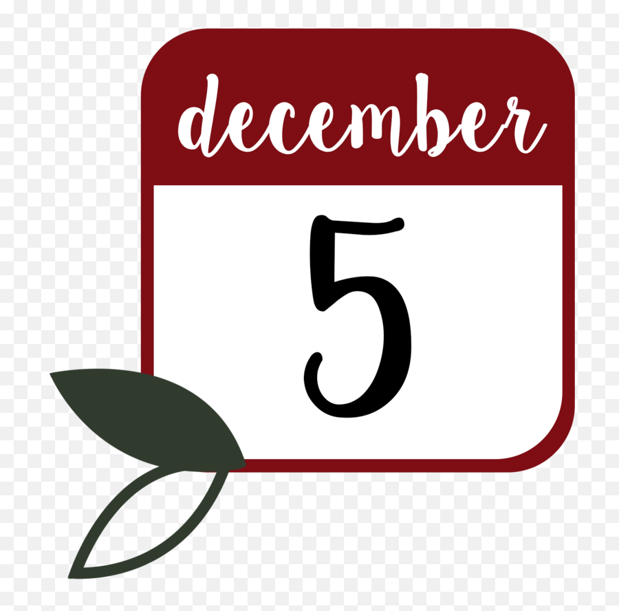 December - December 5th Png,December Png