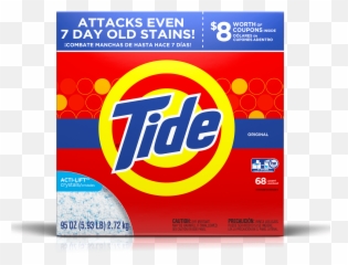Tide High Efficiency Powder Laundry - Tide Detergent Png,Tide Logo Png