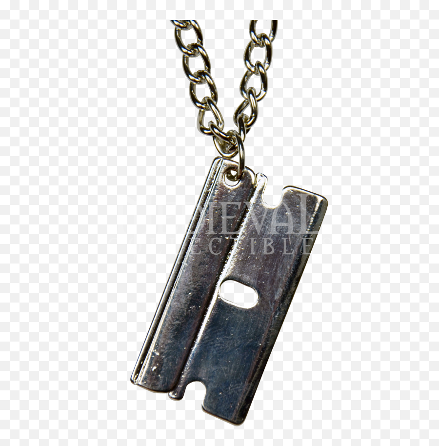 Razor Blade Png - Razor Blade Jewelry Razor Blade Chain Collares De Navajas,Razor Blade Png