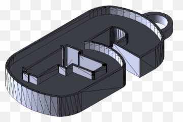 Rainbow Six Siege Logo Keychain 3d Cad Model Library Grabcad - Horizontal png