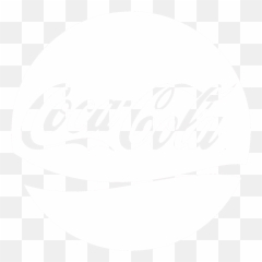 Coca Cola Logo White - Hindustan Transparent png