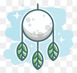 Moon Dreamcatcher Logo Design - Dot Png,Dream Catcher Logo