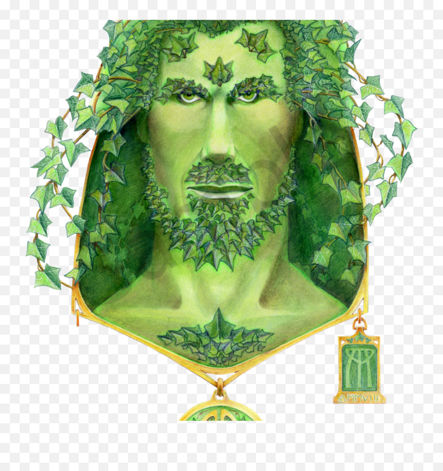 Ivy Green Man - Art Png,Hanging Ivy Png