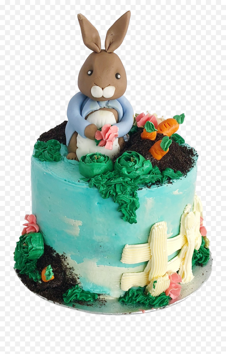 Peter Rabbit Cake - Happy Birthday Cake Rabbit Png,Peter Rabbit Png