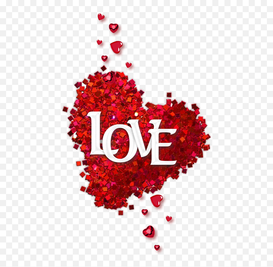 Love Red Heart Png Transparent Image - Happy Valentines Day Husband,Red Heart Png