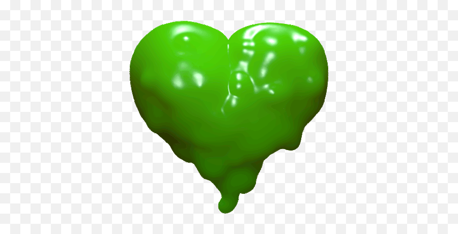 Green Heart Beat Gif - Green Slime Heart Gif Png,Heart Beat Animated ...