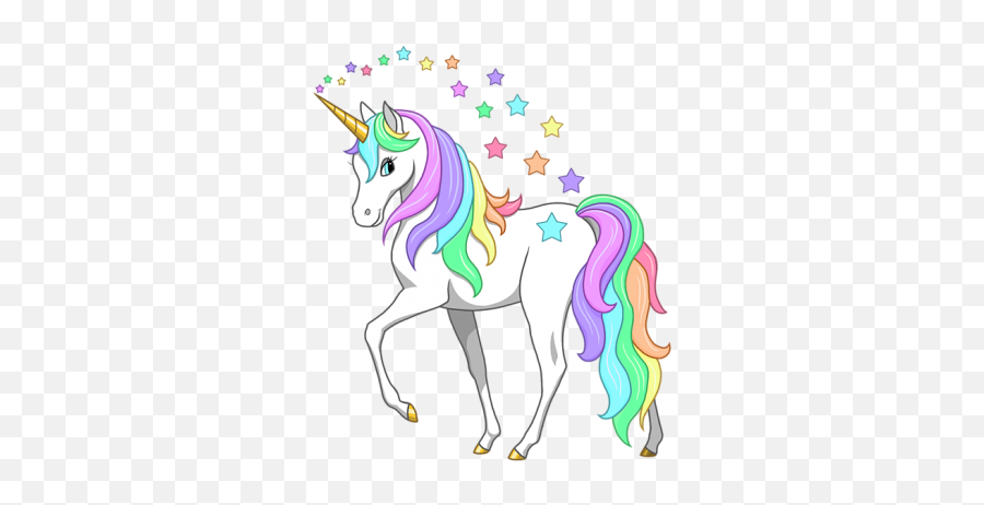 Unicorn Png Hd Free Download With Stars Coming Out Of Its - Unicorn Png,Unicorn Icon For Facebook