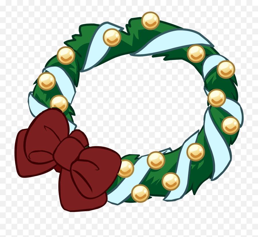 Jolly Holly Wreath Club Penguin Online Wiki Fandom - Decorative Png,Christmas Wreath Icon
