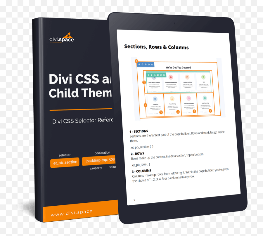 The Divi Css And Child Theme Guide Space - Smart Device Png,Unbreakable Folder Icon