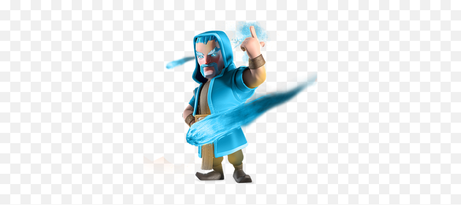 Mago De Hielo Clash Royale Png 3 Image - Clash Royale Png,Clash Png