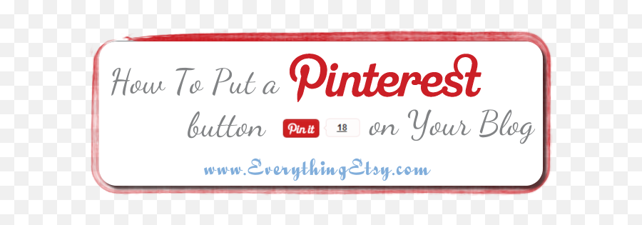 How To Put A Pinterest Pin Button - Pinterest Png,Pin It Icon