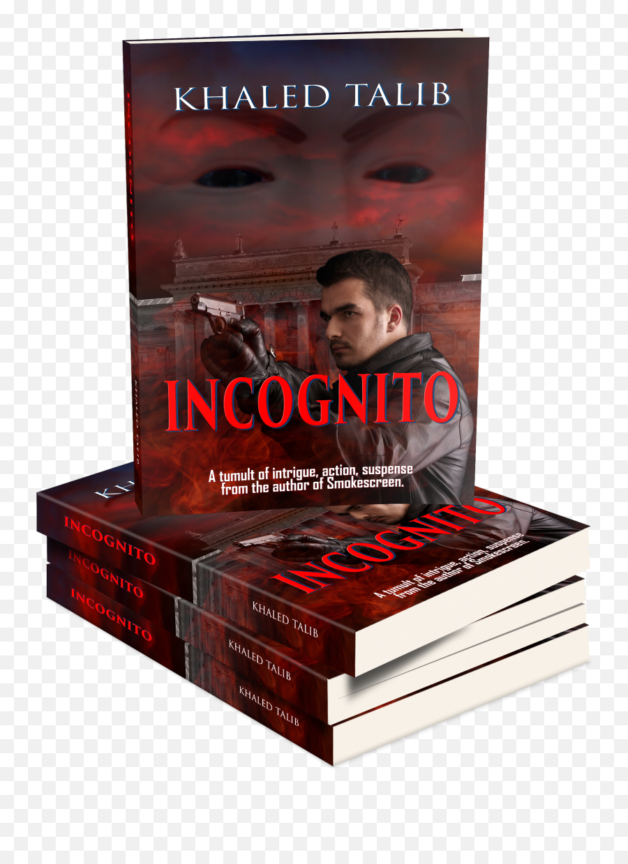 Download Incognito 3d Book Stack - Full Size Png Image Pngkit Book Cover,Book Stack Png