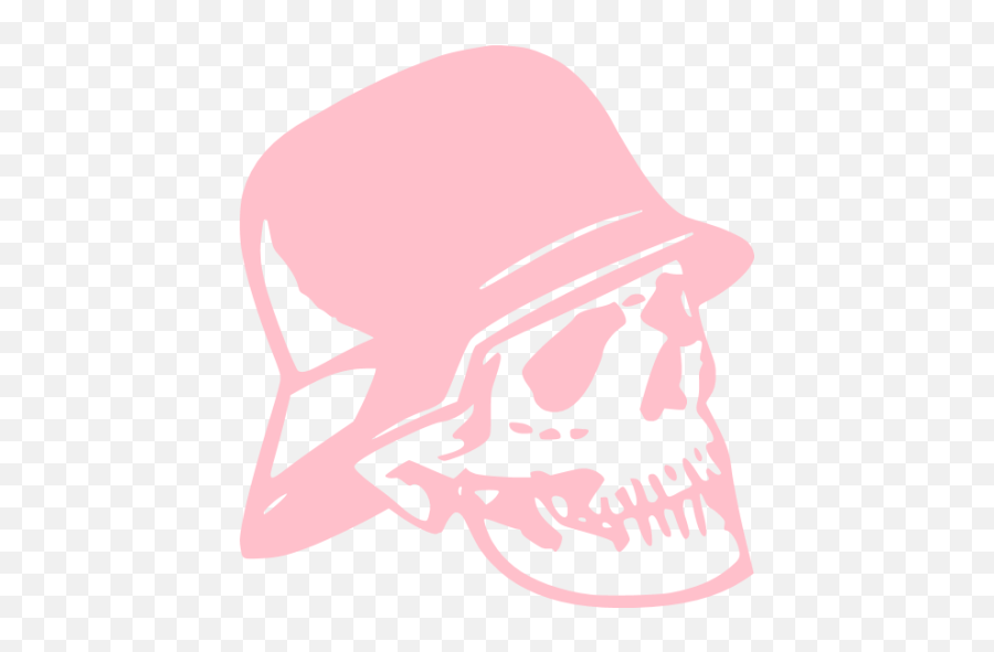 Pink Skull 39 Icon - Free Pink Skull Icons Bomberpilot T Shirt Png,Icon Helmet With Skulls