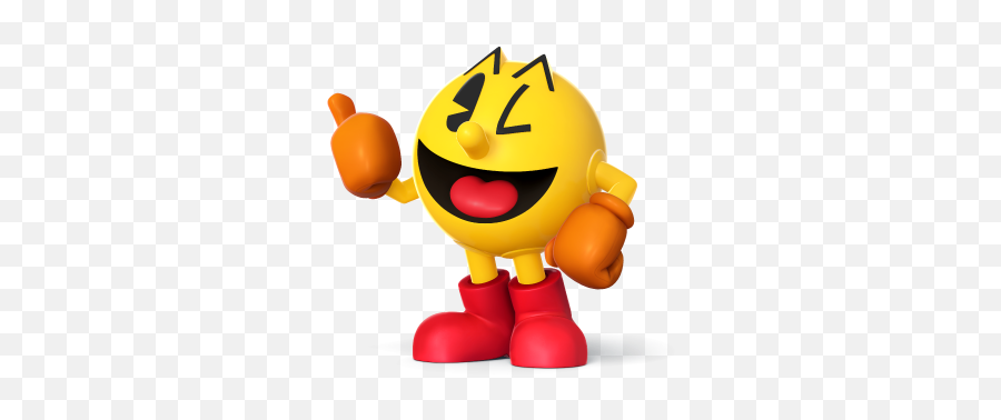 Pac - Man Super Smash Bros For Nintendo 3ds And Wii U Cartoon Pac Man Character Png,Wii U Icon Png