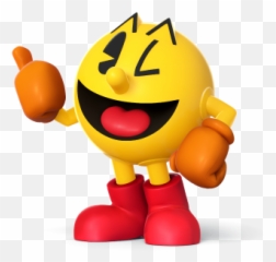 Pac - Man Super Smash Bros for Nintendo 3DS and Wii U Cartoon Character png