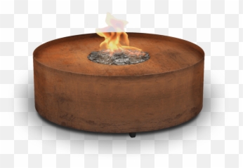 Galio Fire Pit Corten Planikafires - Gas png