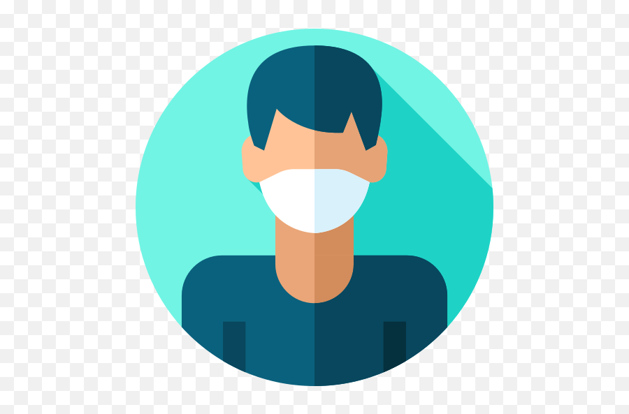 Man - Free People Icons Wear Mask Man Icon Png,Ill Icon
