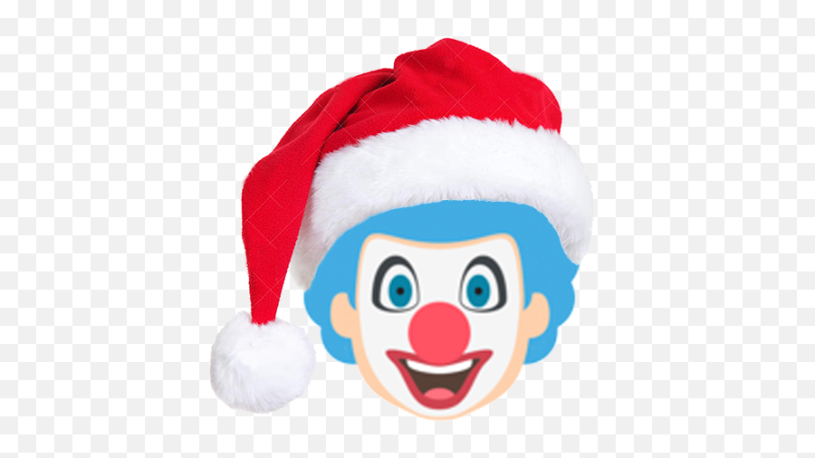 Christmas Emoji Sticker - Free Emojis For Imessage By Girl Clown Face Cartoon Png,Clown Emoji Png