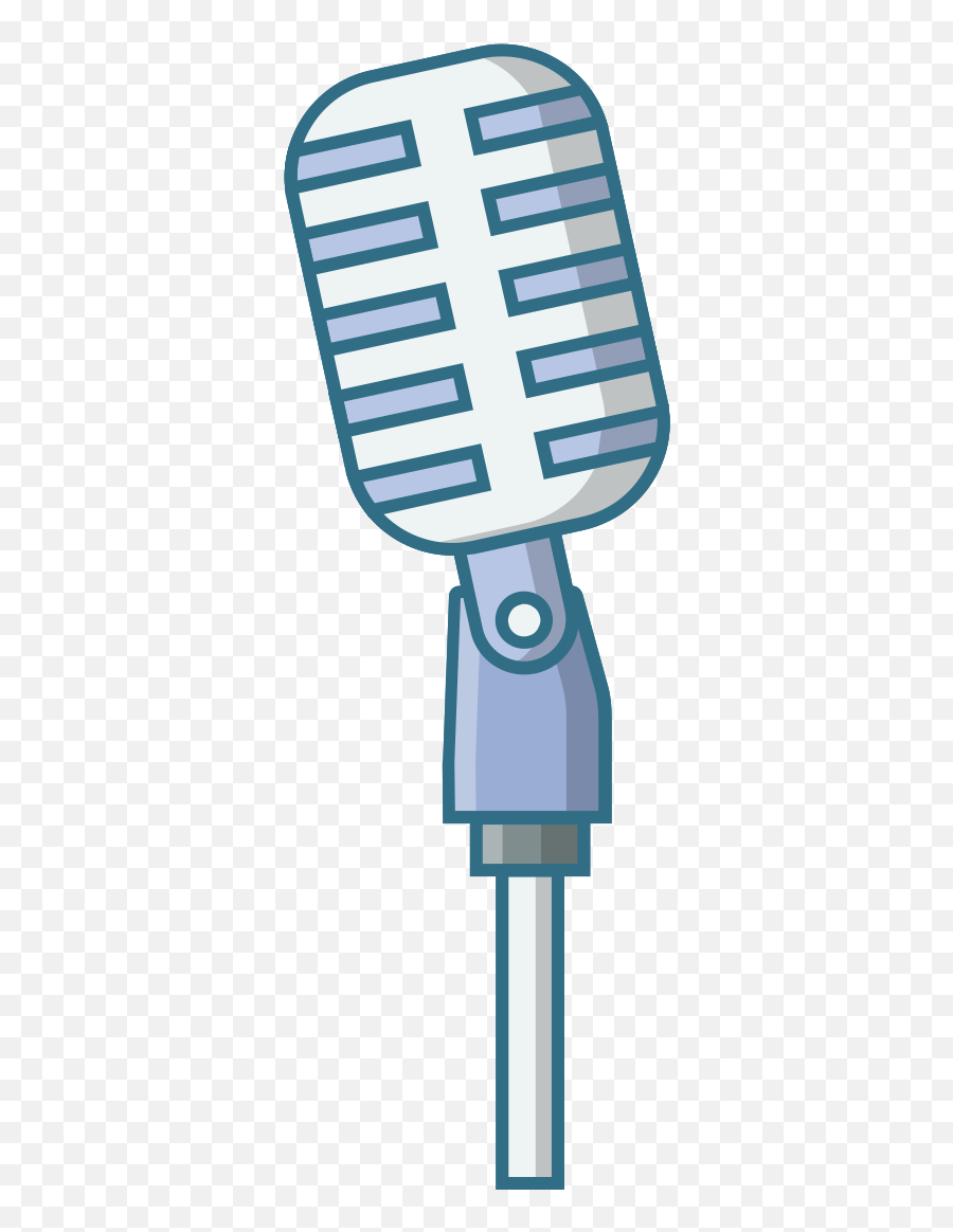 Free Music Instrument Line Icon Retro Microphone 1196938 Png - Micro,Music Off Icon