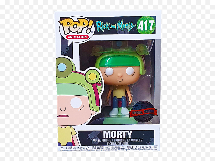 Rick And Morty - Morty Blips And Chitz Exclusive Pop Vinyl Figure Png,Morty Png