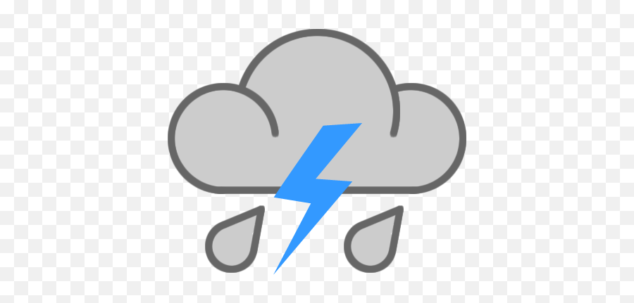 Weather - Iconsreadmemd At Master Tomkpweathericons Github Shower Weather Icon Png,Scattered Thunderstorms Icon