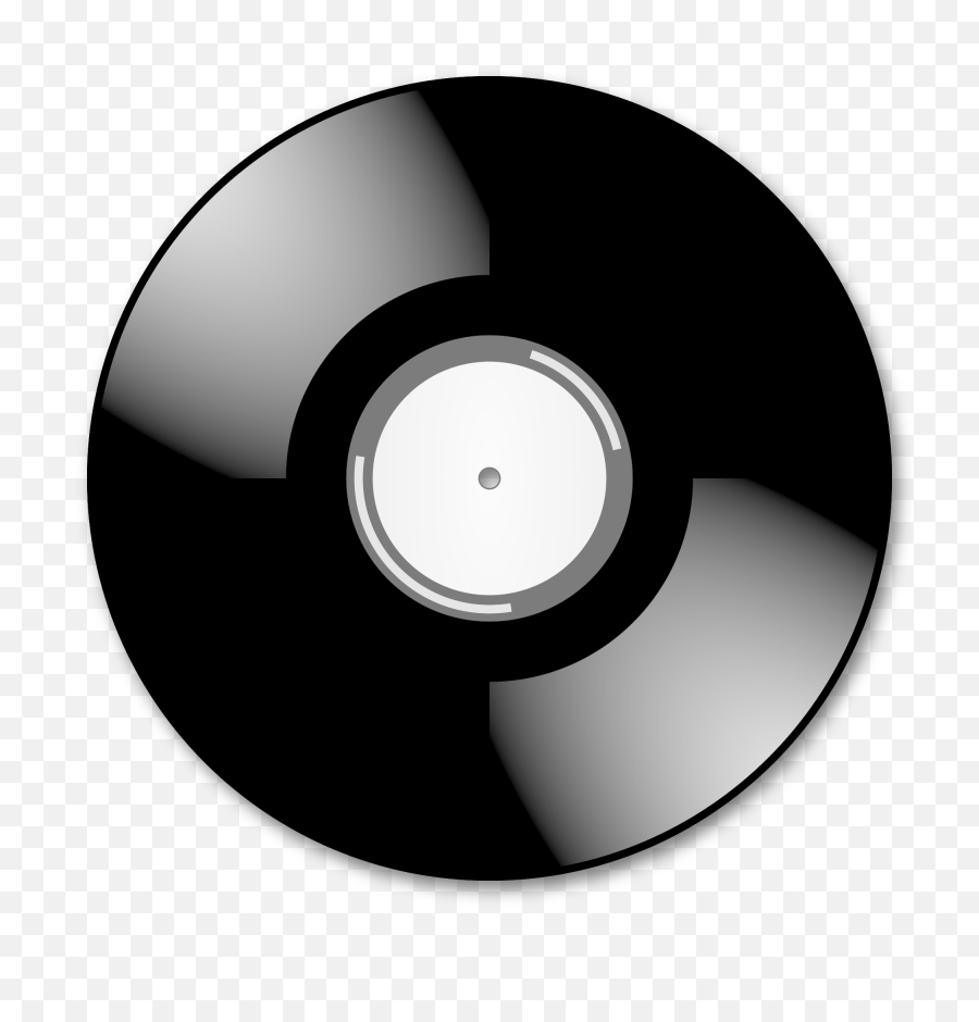 Vinyl Record Png - Record Disc Cartoon Logo,Png Phonographic