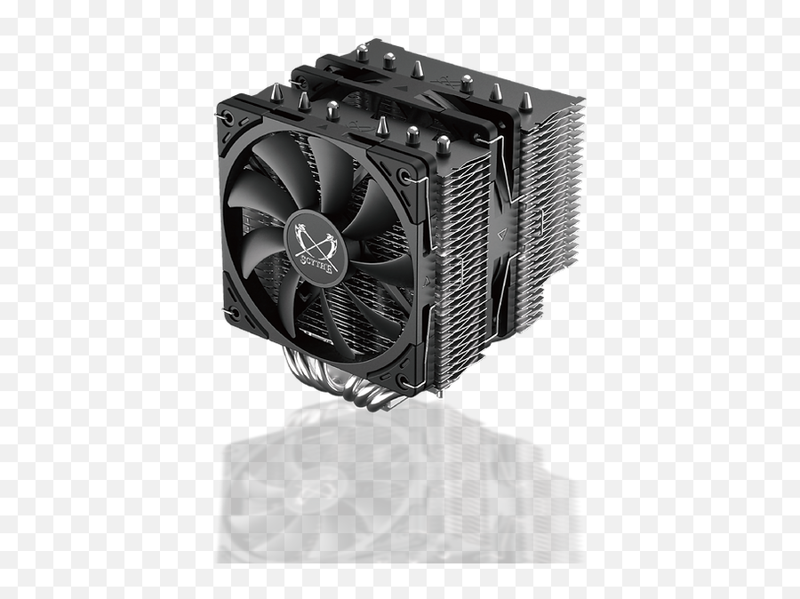 Scythe Cpu Cooler Fuma 2 Rev B United States - Scythe Releases Fuma 2 Rev B Png,Rev Classic Icon