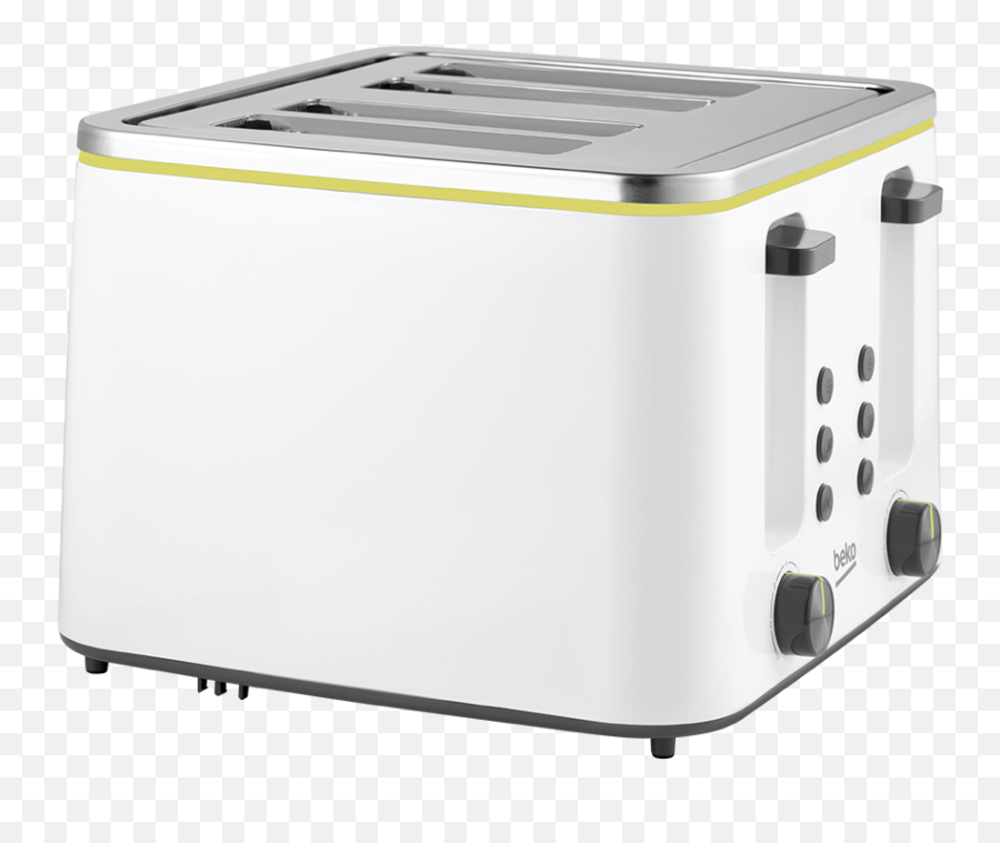 Toaster 1400 W 4 Slot Tam4341w - Uk Beko Toaster Png,Toaster Transparent Background