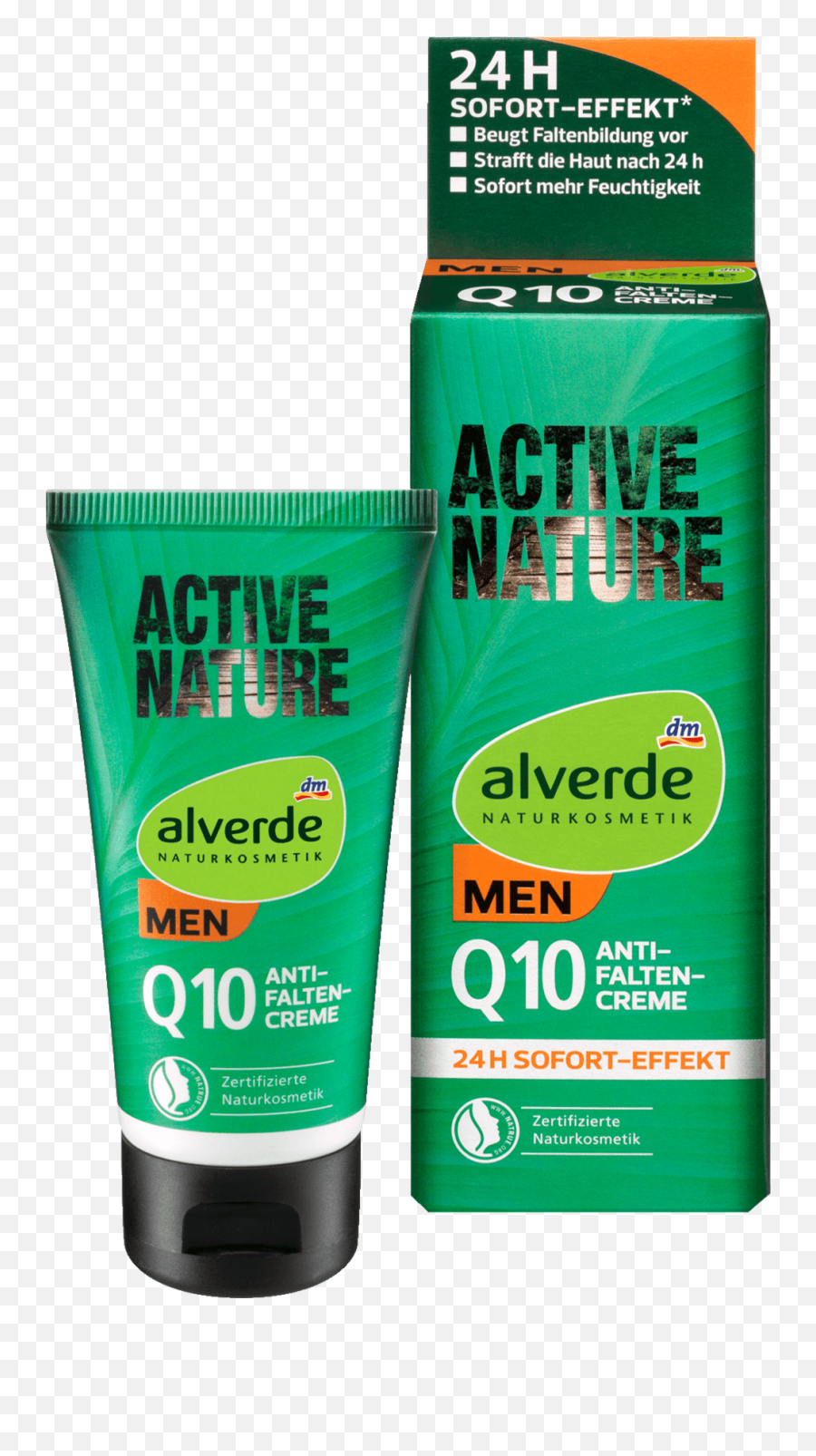 Honest Forwarder Active Nature Q10 Anti - Falten Creme 50 Ml Alverde Men Q10 Anti Falten Creme Png,Holika Holika Hot Body Star Icon Leg Balm