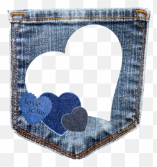 Clipart Pants Blue Jean Transparent - Denim Pocket Clipart Transparent Png,Blue Jeans Png