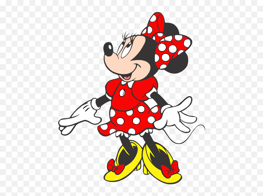 Minnie Vermelha Transparent Png - Disney Characters Minnie And Mickey,Minnie Png
