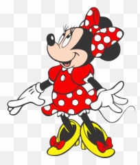 Minnie Vermelha Transparent Png - Disney Characters Minnie And Mickey,Minnie Png