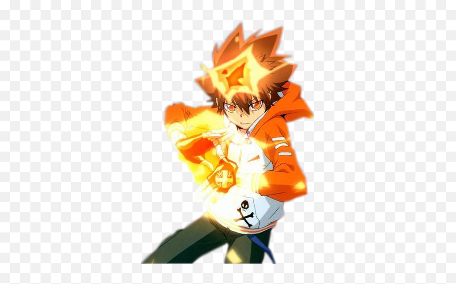 Katekyo Hitman Reborn Png Image - Anime Character Using Powers,Hitman Png