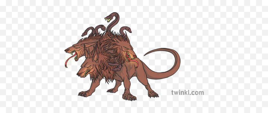 Cerberus 1 Illustration - Twinkl Cerberus Illustration Png,Cerberus Png