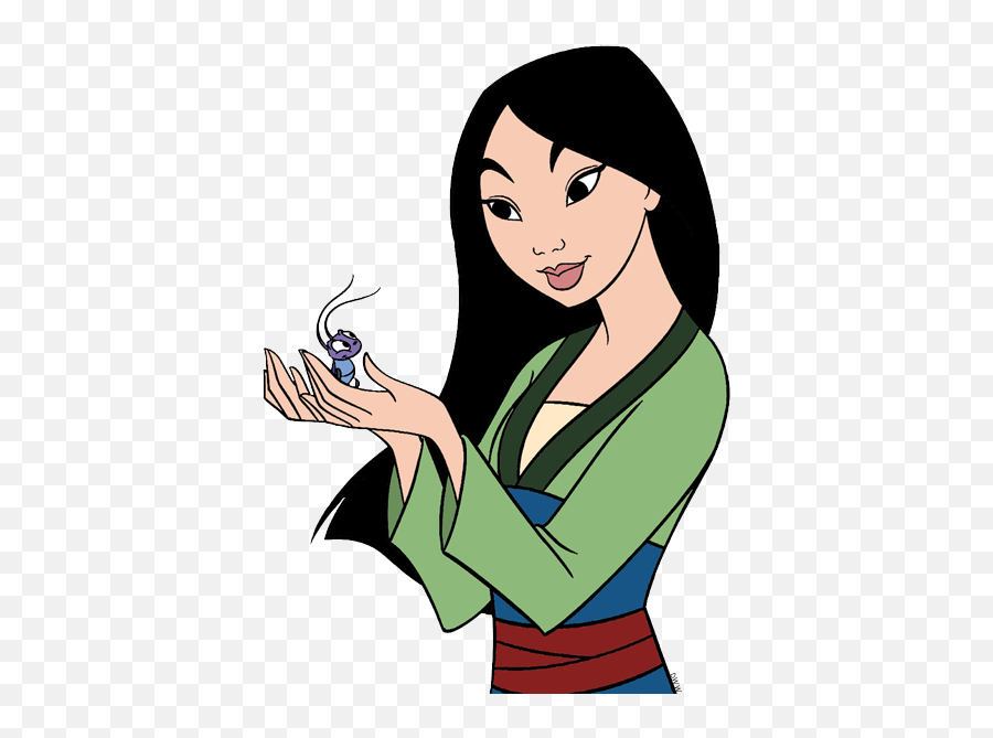 Dmc47 Disney Mulan Clipart Pack 5348 - Mulan And Cri Kee Png,Mulan Png