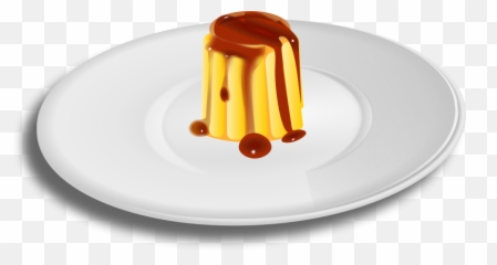 Caramel Creme Custard - Custard Clipart Png,Flan Png