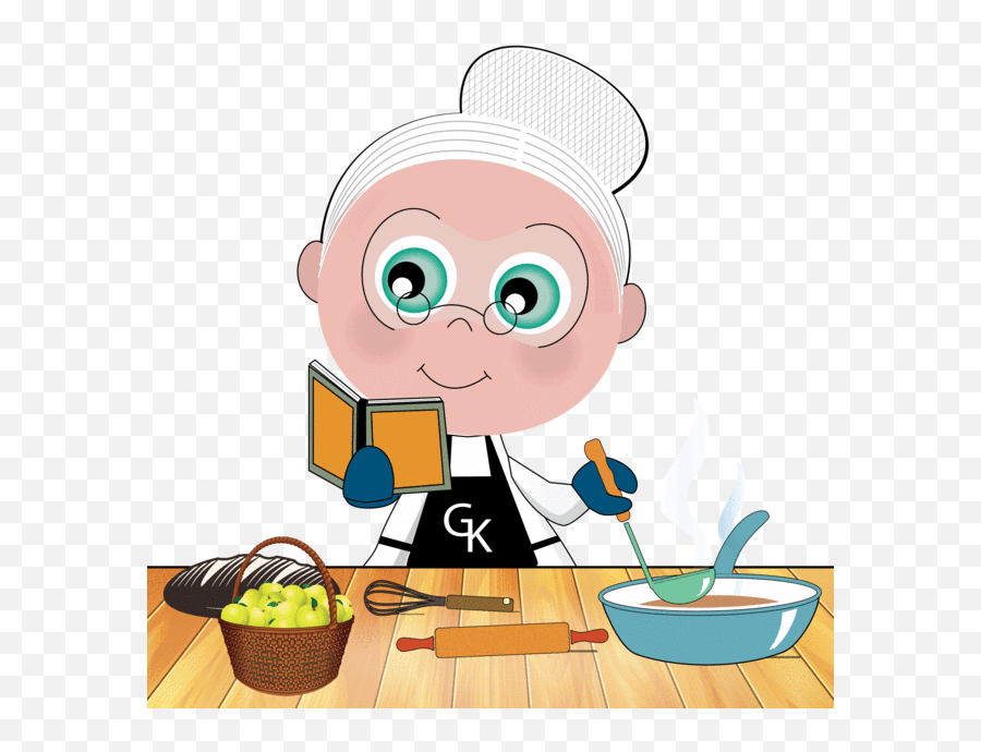 Cooking Clipart - Grandmother Cooking Clipart Png,Cooking Clipart Png