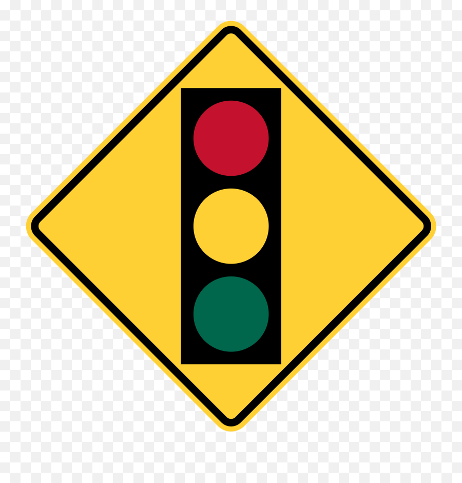 Traffic Lights Ahead Tha T - Yellow Traffic Light Sign Meaning Png,Stoplight Png