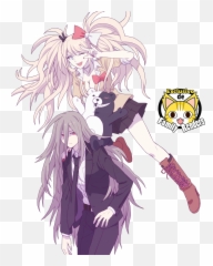 Junko Izuru - Junko And Human Monokuma Png,Monokuma Png