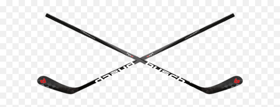 Busch Crossed Ice Hockey Sticks - Ice Hockey Black Stick Png,Hockey Stick Transparent