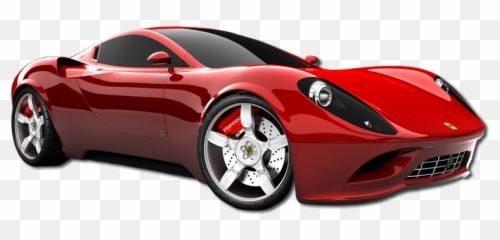 Ferrari Car Clipart - Dino Png