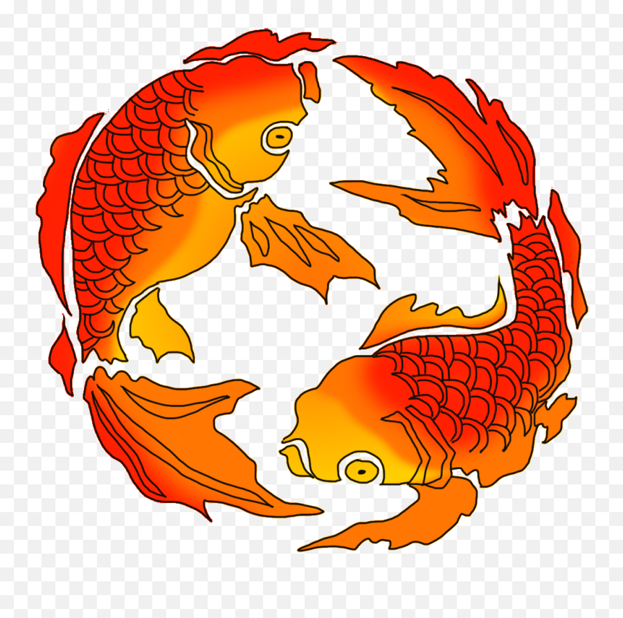 Japanese Koi Fish Drawings Png Free - Drawing Koi Fish Transparent,Koi Fish Png