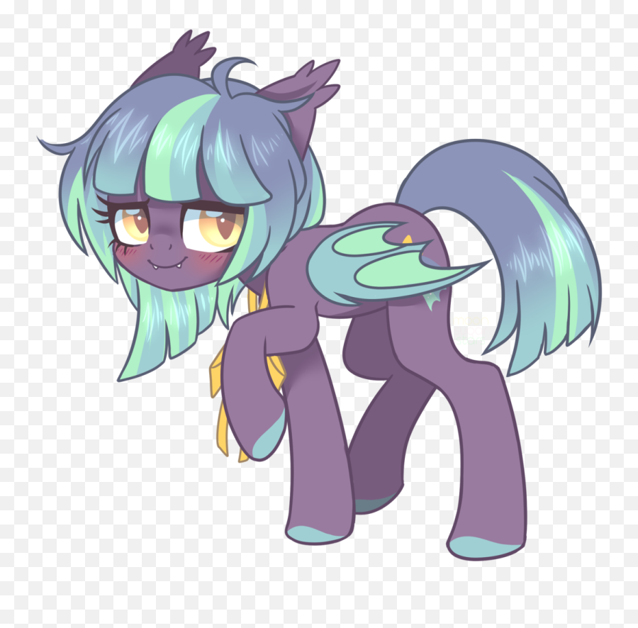 1459471 - Artisttaesuga Bat Pony Blushing Colored Hooves Cartoon Png,Pluto Transparent Background