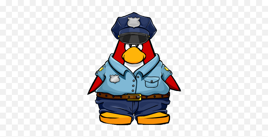 Download Cop - Club Penguin Police Outfit Png,Club Penguin Png