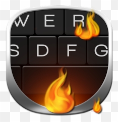 Fire Emoji Keyboard - Flame png